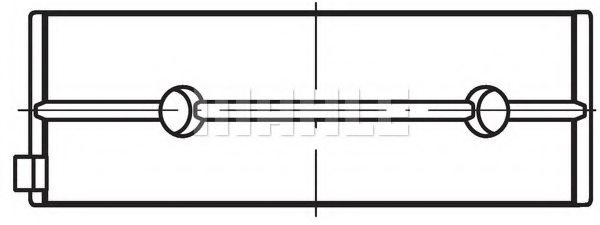 MAHLE ORIGINAL 640 HL 21545 000 Main Bearings, crankshaft